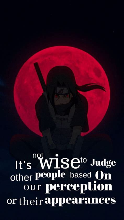 Itachi Quotes Deep