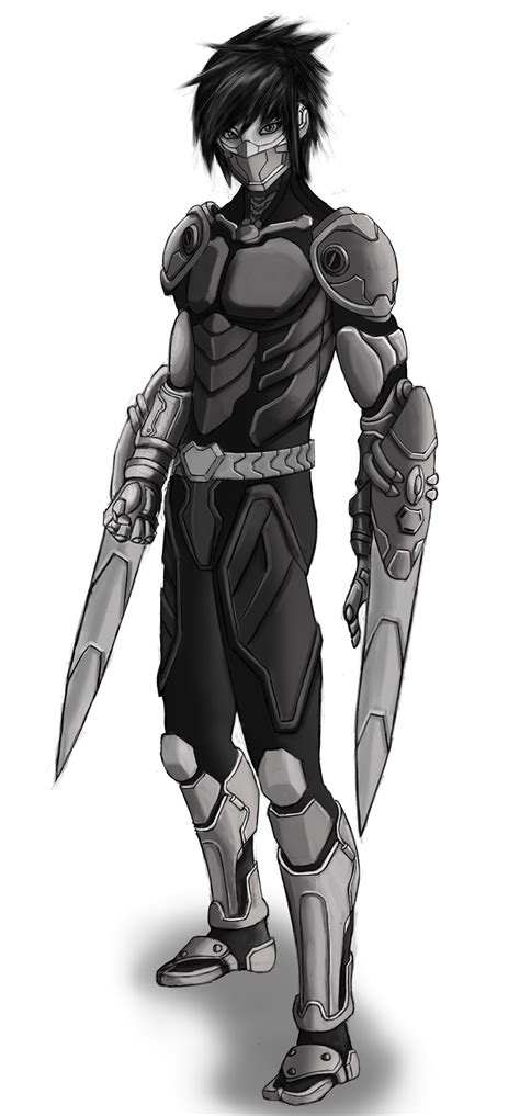 Shadowrun Original Character - Cyber Ninja Light by Light255 on DeviantArt