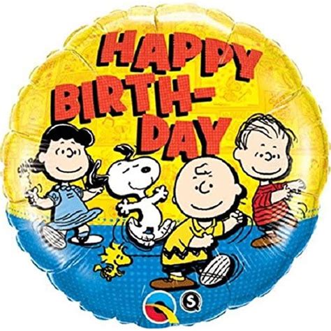 Peanuts Gang Happy Birthday - Kids Fun Town