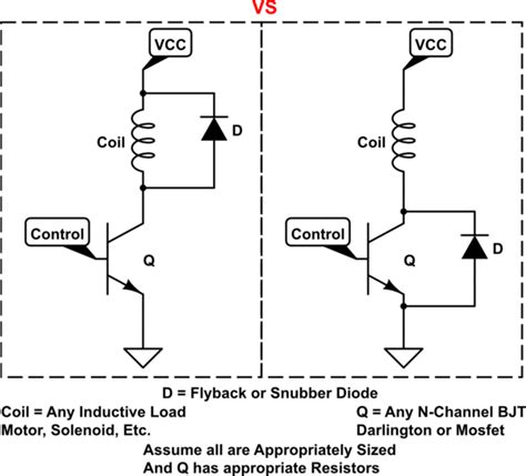 ☑ Diode Parallel Motor