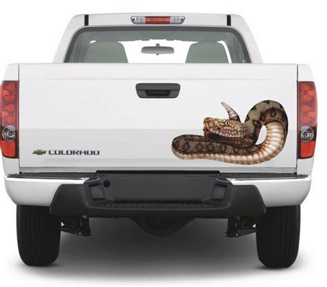 Rattlesnake truck tailgate decal | Xtreme Digital GraphiX