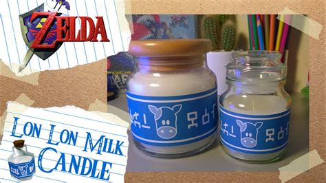 Lon Lon Milk Candle DIY Tutorial - YouTube