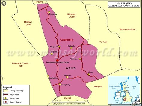 Bridgend Wales Map | Bridgend Map