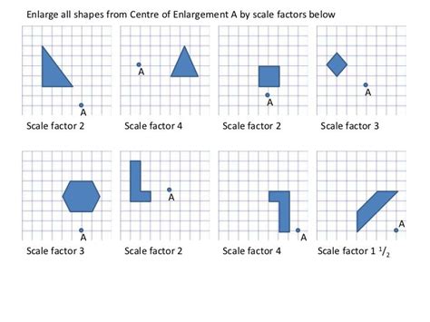 Scale Factor Practice Worksheets