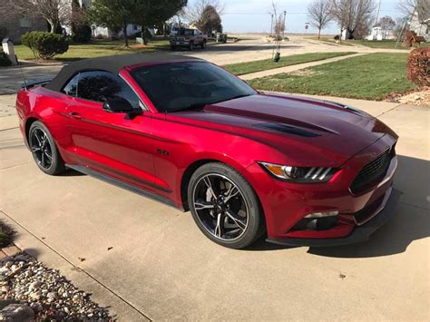 6th gen Ruby Red Metallic 2017 Ford Mustang GT CS [SOLD] - MustangCarPlace