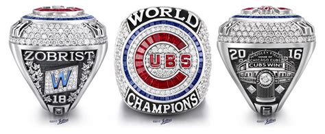 Chicago Cubs 2016 World Series Rings