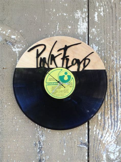 Re-purposed recycled Vinyl Record Pink Floyd vinyl clock | Etsy | Pink ...