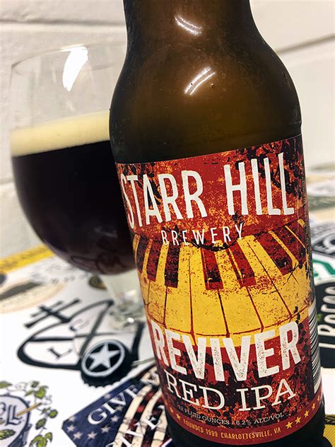 Starr Hill Reviver Red IPA - The Barley Blog The Barley Blog