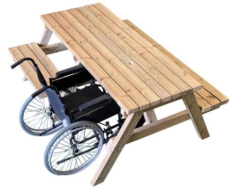 Wheelchair Accessible Picnic Tables & Garden Furniture | UK