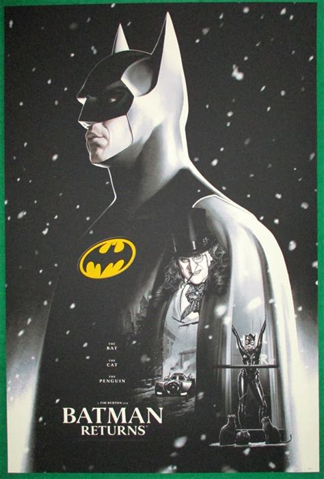 Batman Returns Poster, Mondo/AMP (24"x 36", 61cm x 91.5 cm), 1992 ...