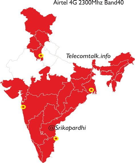 Pan India 4G maps of Telecom Operators across various Bands | TelecomTalk