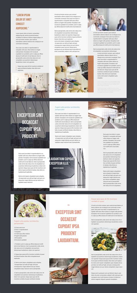 Brochure Templates Inside Adobe Illustrator Brochure Templates Free ...