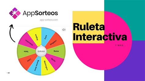 ¿Cómo crear una RULETA INTERACTIVA? 🎡 Exploremos AppSorteos | Infotips ...