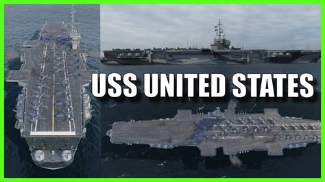 USS United States Supercarrier World of Warships Wows CV Gameplay - YouTube