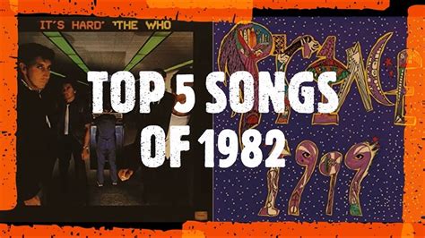 THE BEST SONGS OF 1982 - YouTube