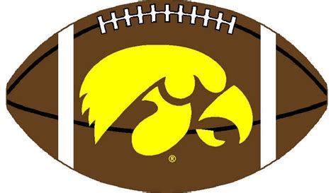 Iowa Hawkeyes Logo Stencil