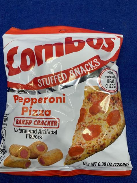 Combos Stuffed Snacks- Pepperoni Pizza Flavoured (4 x 178g)