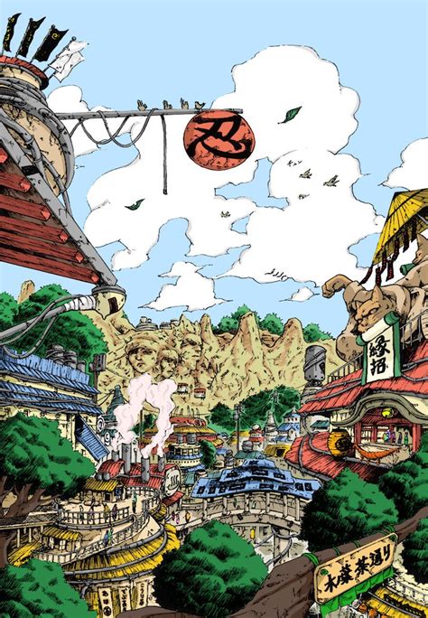 Hidden Leaf Village Wallpaper