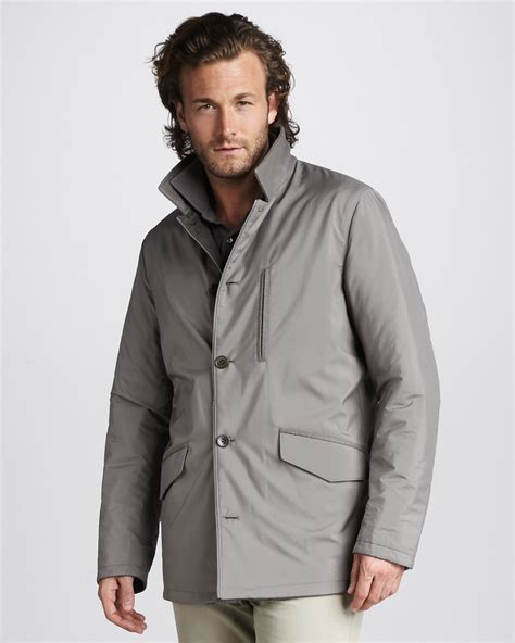 Loro Piana Lightweight Reversible Jacket in Gray for Men (jsmlcloudyc ...