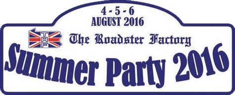 Roadster Factory Summer Party 2017 - Just British