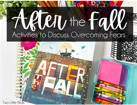 After the Fall: Activities to Discuss Overcoming Fears - Two Little Birds Teaching