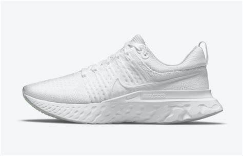 Nike React Infinity Run Flyknit 2 Triple White CT2357-103 Release Date ...