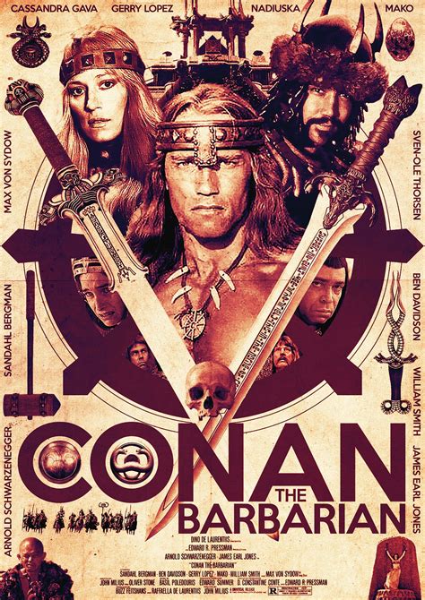 Alternative Poster for Conan the Barbarian - PosterSpy | Conan the ...