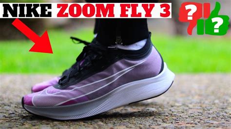 Nike ZOOM FLY 3 Review! WORTH BUYING FOR ATHLEISURE? - YouTube