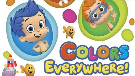 🎏 Kids Book Read Aloud: Nickelodeon Bubble Guppies : Colors Everywhere! - YouTube