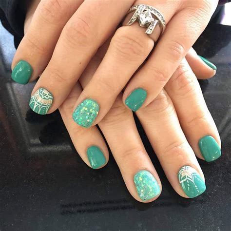 41 Teal Nail Designs You'll Fall In Love With (2021) – NailDesignCode