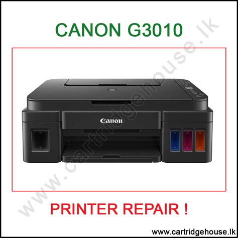 Canon G3010 Printer Repair & Service - CartridgeHouse.lk