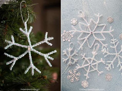 DIY Pipe Cleaner Christmas Decorations