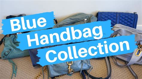 All The Blue Bags In My Handbag Collection - YouTube