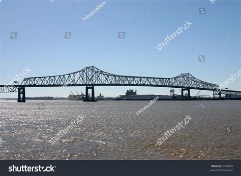 Mississippi River Bridge Baton Rouge Louisiana Stock Photo 2590419 ...