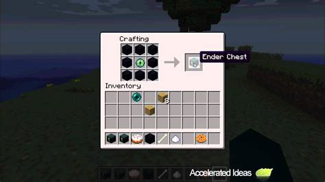 Minecraft Ender Chest (12w21a) - Crafting [HD] - YouTube