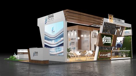 Zaha Park Booth :: Behance