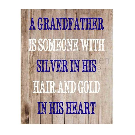 Grandfather quote rustic print by Littlegiftsfrmheaven on Etsy