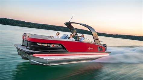 2018 Pontoon Boat HIGH-PERFORMANCE PACKAGES | Avalon Lu... | Doovi