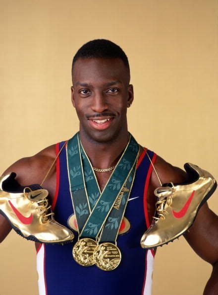 Michael Johnson | Atlanta 96 Olympics | Double Gold | 200M & 400M | Michael johnson, Track and ...