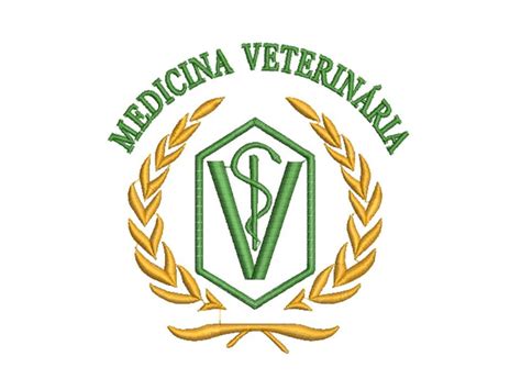 Matriz de Bordado: Símbolo Medicina Veterinária | Elo7