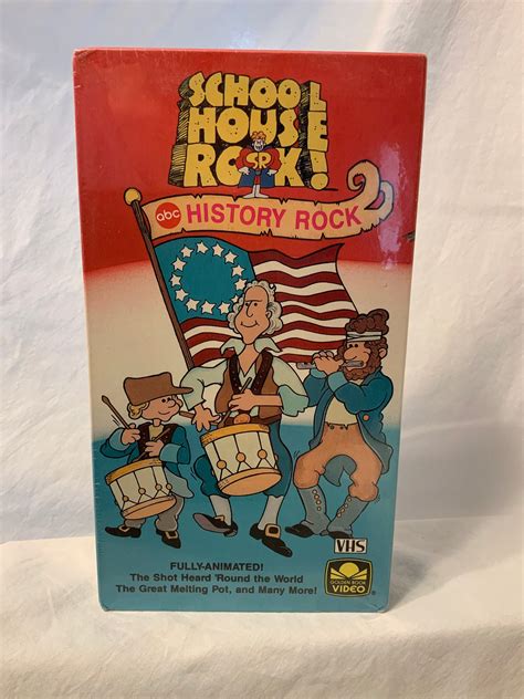 Schoolhouse Rock History Rock VHS New in Package - Etsy