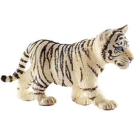 Schleich Wild Life Tiger Cub White Toy Figurine - Walmart.com