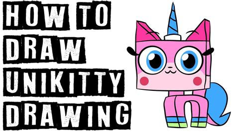 How To Draw Unikitty Speed Drawing Expert - YouTube