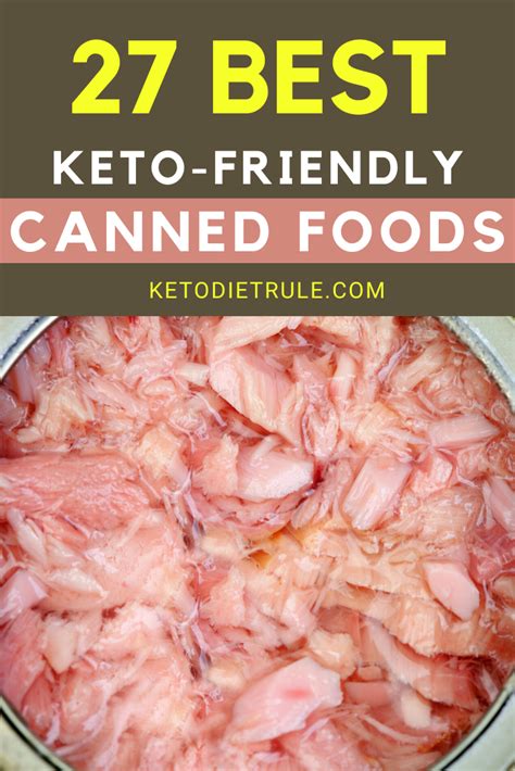 27 Best Keto-Friendly Canned Foods | Diet recipes easy, Food, Diet ...