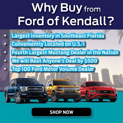 Your Local Miami Ford Dealership | Ford of Kendall