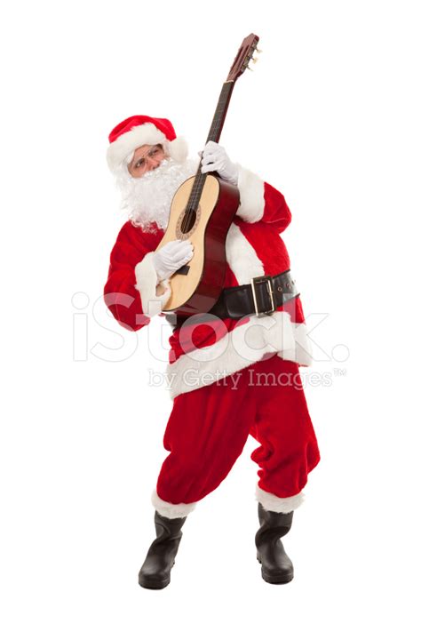 Santa Claus Playing Guitar Stock Photos - FreeImages.com