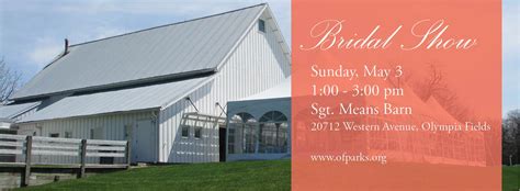 Bridal Show at Olympia Fields Park District | Homewood, IL Patch