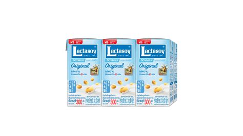 Lactasoy UHT Soy Milk Classic Sweet Flavour 300ml Pack 6 delivery with ...