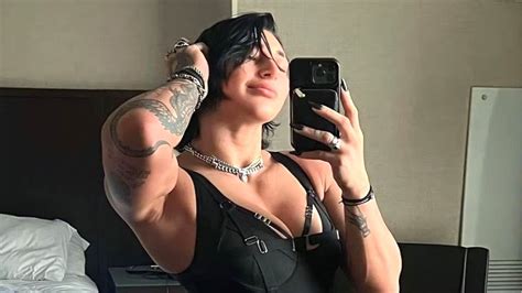 Rhea Ripley shows off new tattoo ahead of WWE Royal Rumble - YouTube