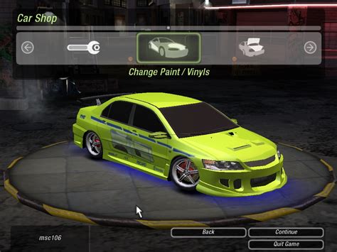 Nfsu2 Cars